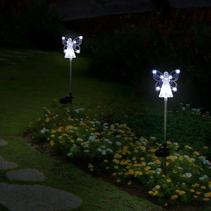 RadiantAngel - Solar LED Angel Lamp for a Soothing Atmosphere