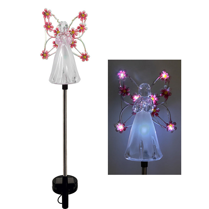 RadiantAngel - Solar LED Angel Lamp for a Soothing Atmosphere