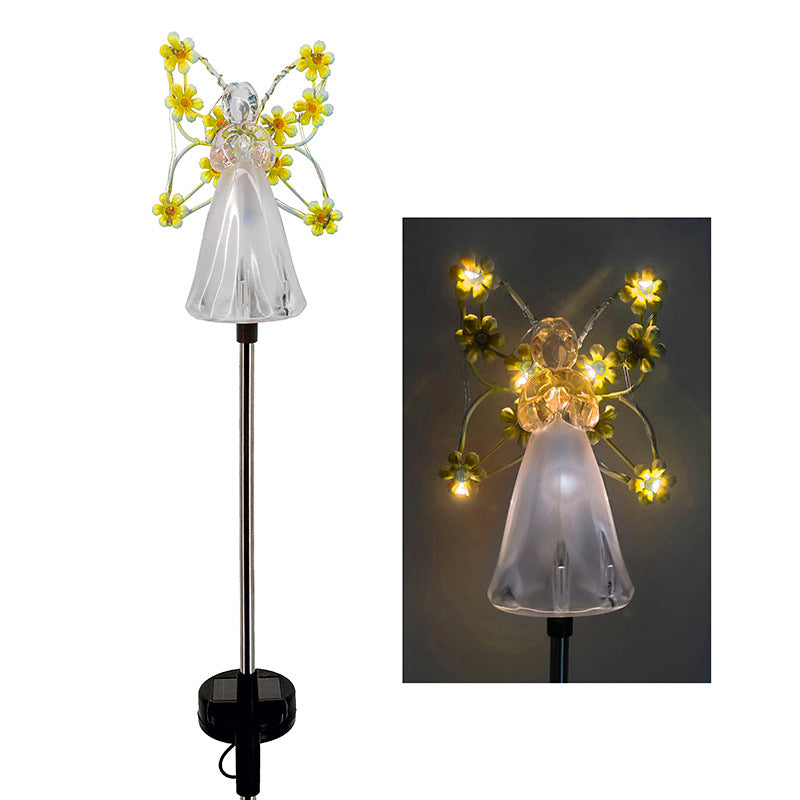 RadiantAngel - Solar LED Angel Lamp for a Soothing Atmosphere