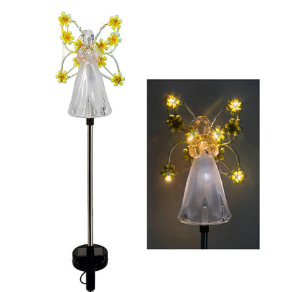 RadiantAngel - Solar LED Angel Lamp for a Soothing Atmosphere