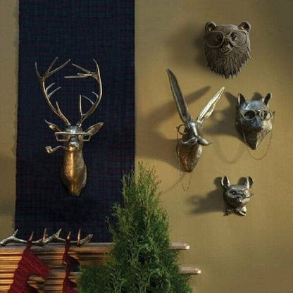 AnimaliaArt | Playful Creative Wall Decor Animal Head Hangings 1