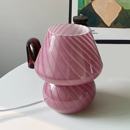 AnselLume - Luz de Mesa de Cristal