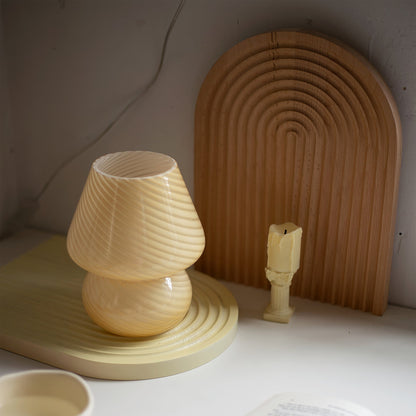 AnselLume - Luz de Mesa de Cristal