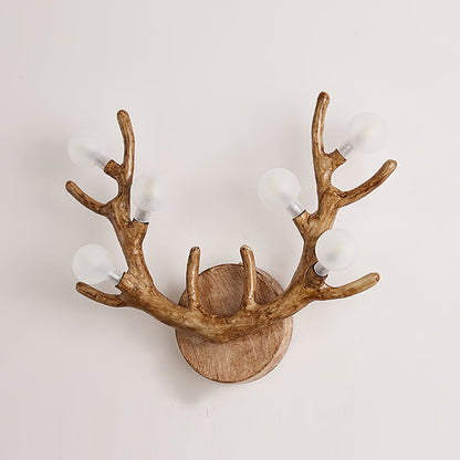 WoodLuxe – Elegant Deer-Shaped Wall Lamp for Nature Lovers