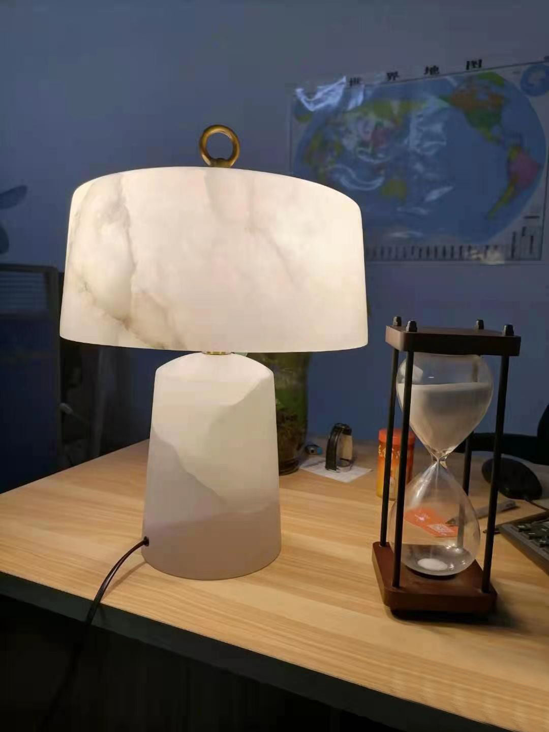 AogaLuxe - Table Lamp with Sophisticated Form and Soft Light Emission