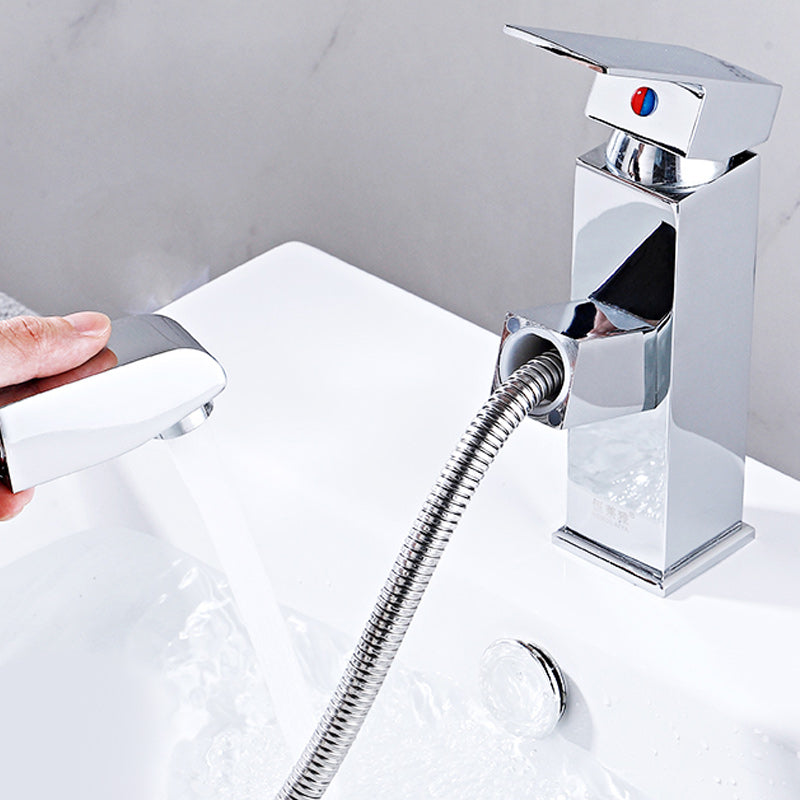 AquaGem | Stylish Modern Chrome Bathroom Mixer Tap for Elegant Sinks 5