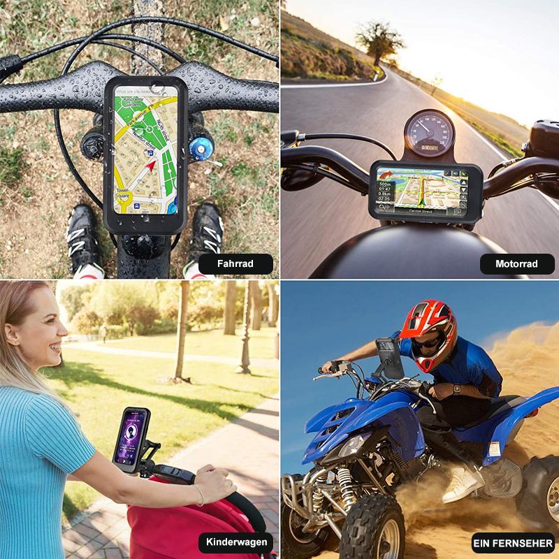 AquaGrip | Durable Waterproof Bike Phone Mount with 15W USB Charging 7