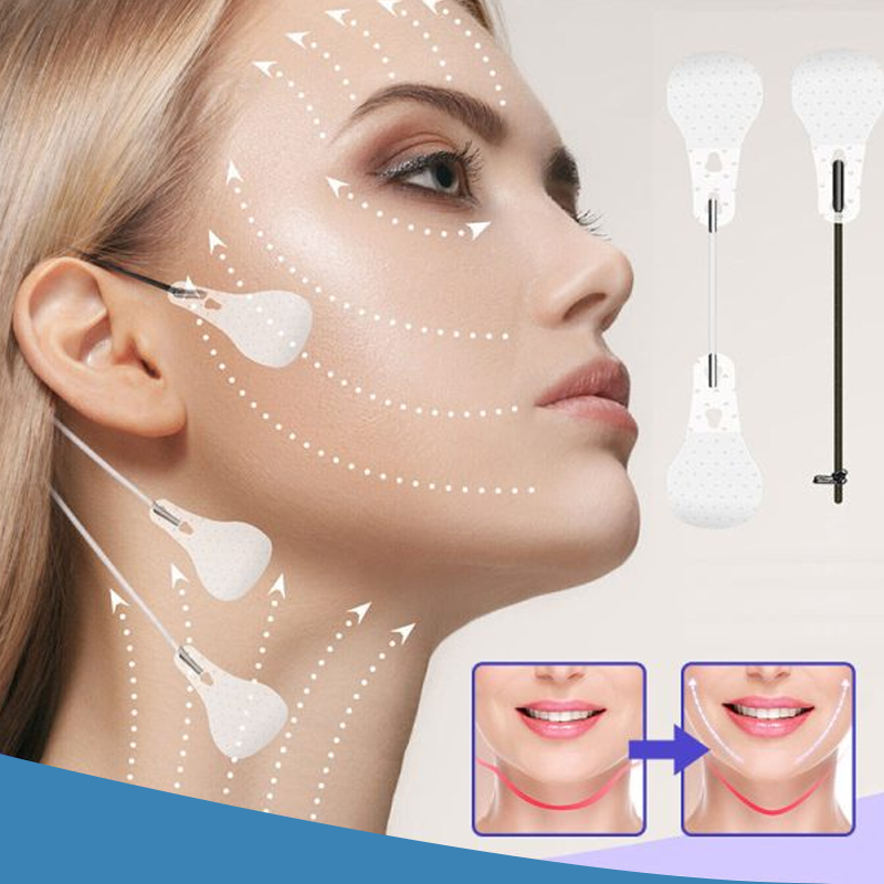 AquaLift | Innovative Waterproof Invisible Face Lift Patches 120 Pieces 0
