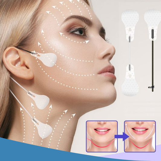 AquaLift | Innovative Waterproof Invisible Face Lift Patches 120 Pieces 0