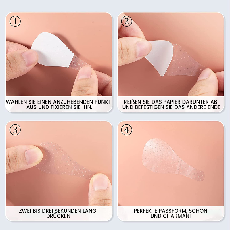 AquaLift | Innovative Waterproof Invisible Face Lift Patches 120 Pieces 1