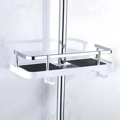 AquaStone | Durable Adjustable Shower Caddy for Organized Bathroom Storage 1