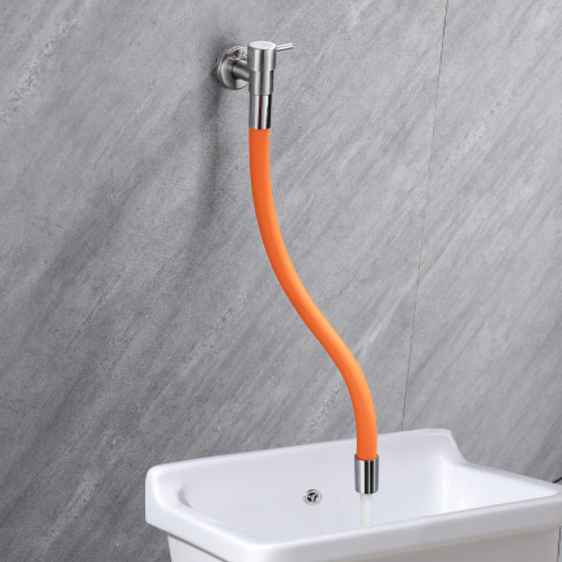 AquaVogue | Modern Sleek Wall Mounted Bathroom Faucet with Lever Handles 6