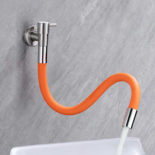 AquaVogue | Modern Sleek Wall Mounted Bathroom Faucet with Lever Handles 9