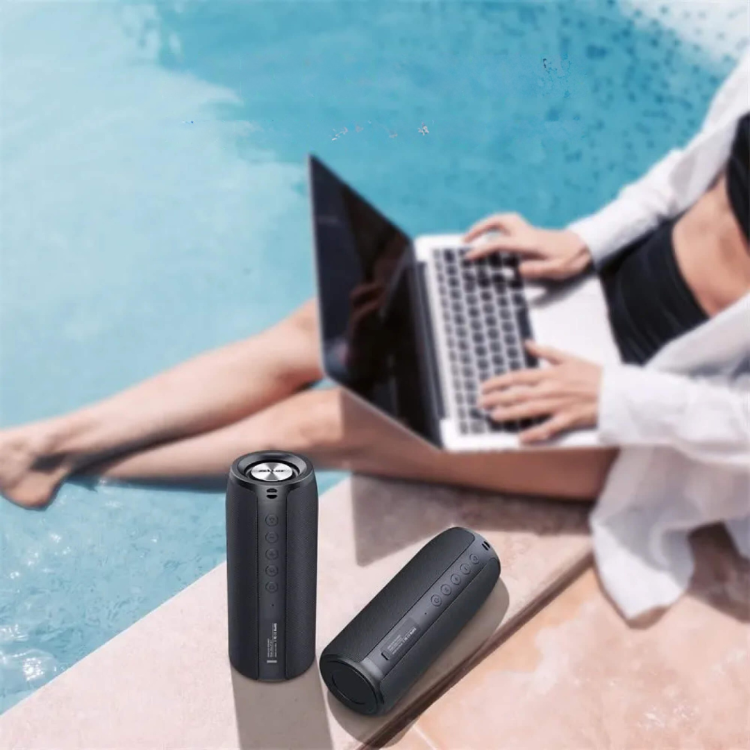 AquaWave | Powerful Waterproof Bluetooth Portable Speaker for Outdoors 2
