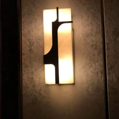 OpalBeam – Applique murale Art Déco en marbre pour un attrait chic