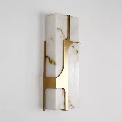 OpalBeam – Applique murale Art Déco en marbre pour un attrait chic