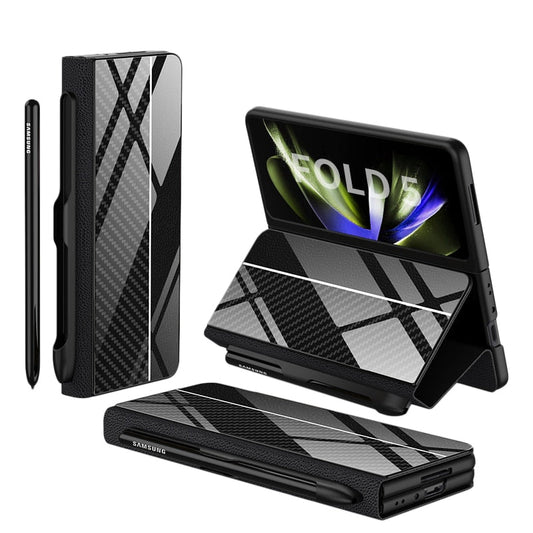 ArmorGuard | Durable Shockproof Leather Case for Samsung Galaxy Z Fold 5/4 0