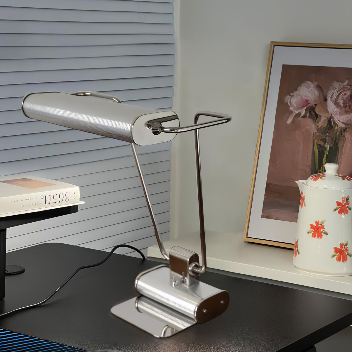 TimberGlow – Lampe de table LED à écran ouvert