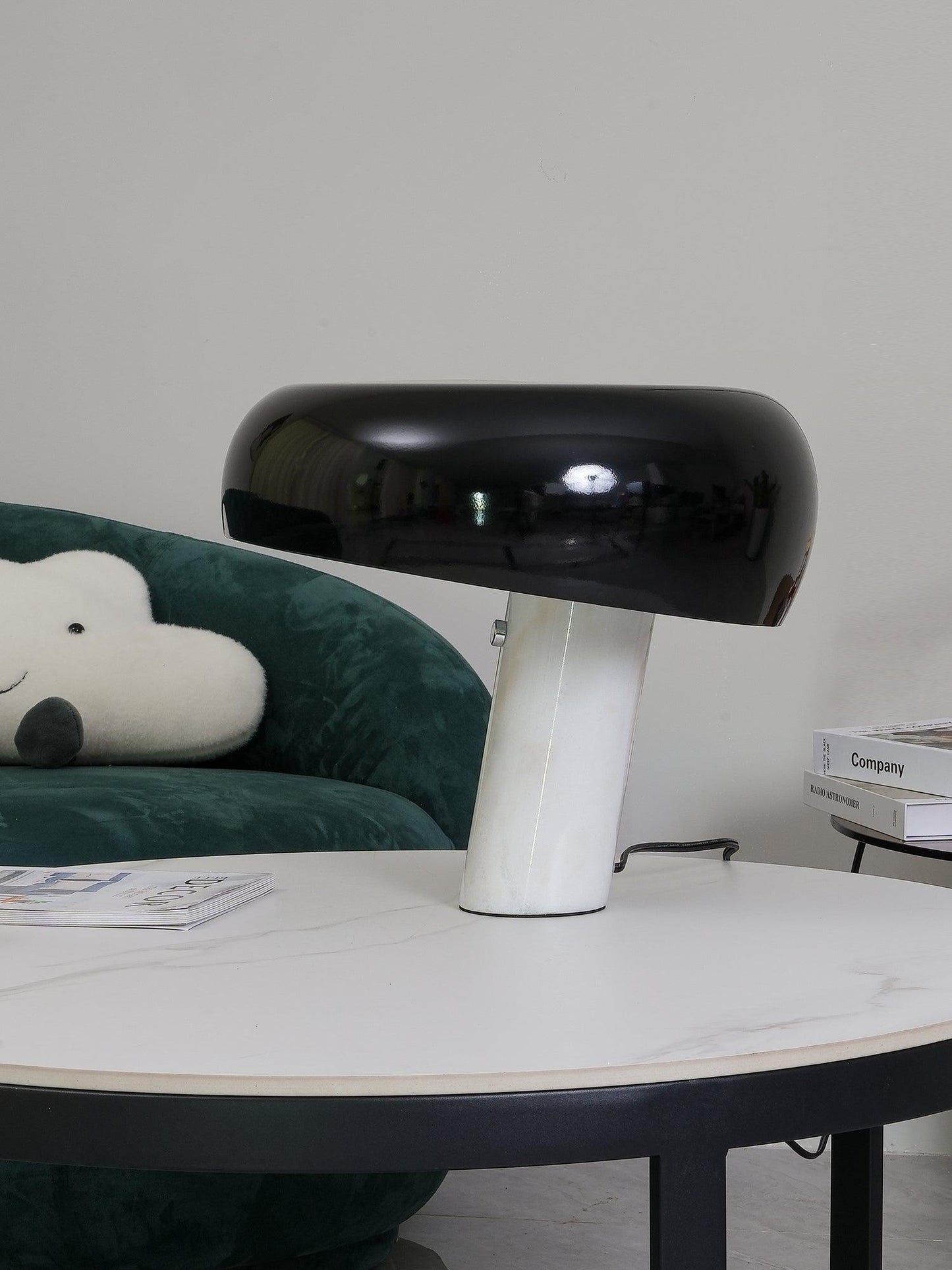 MarbleVista - Lámpara de Mesa Decorativa Estilosa