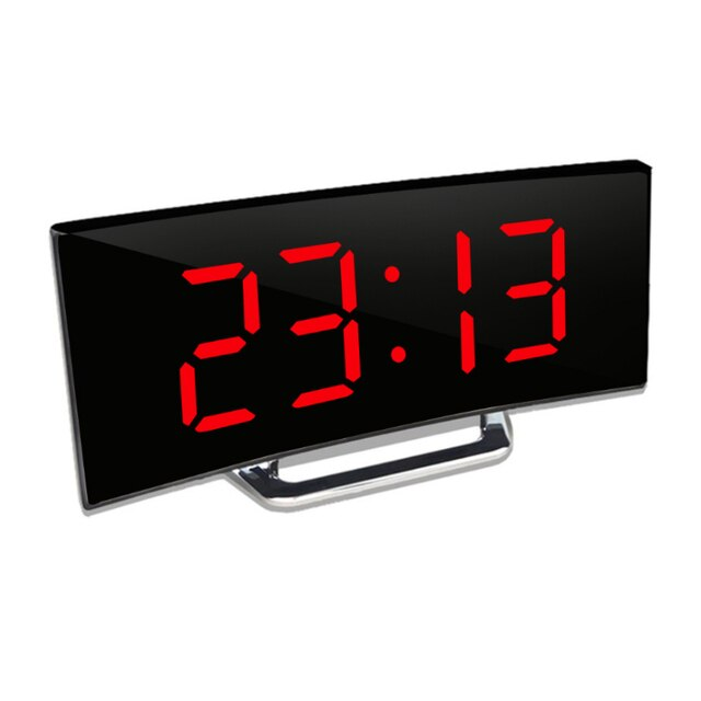 Aurelio | Stylish Large Display Digital Alarm Clock with Curved Design 6