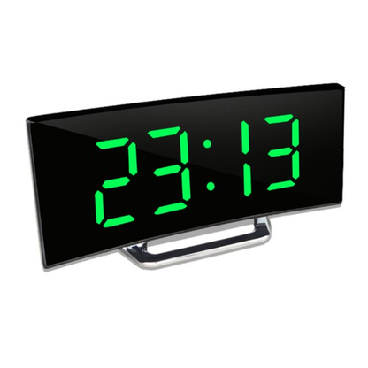 Aurelio | Stylish Large Display Digital Alarm Clock with Curved Design 7