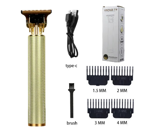 AureusEdge | Premium Cordless Stainless Steel Hair Trimmer for Men 3