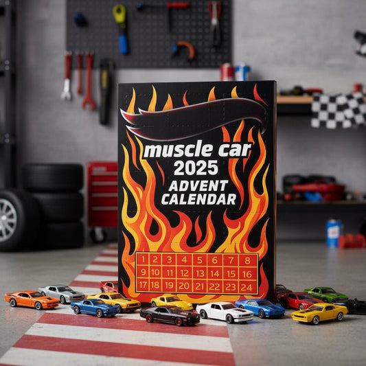 AutoFest | Exciting 2D Advent Calendar with 24 Miniature Cars 0