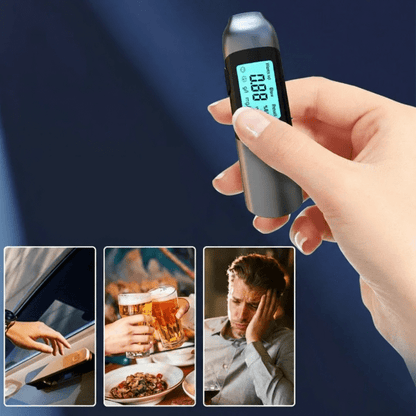 BREATHCHECK – Instant breathalyzer with USB charging & results in 3 seconds 2