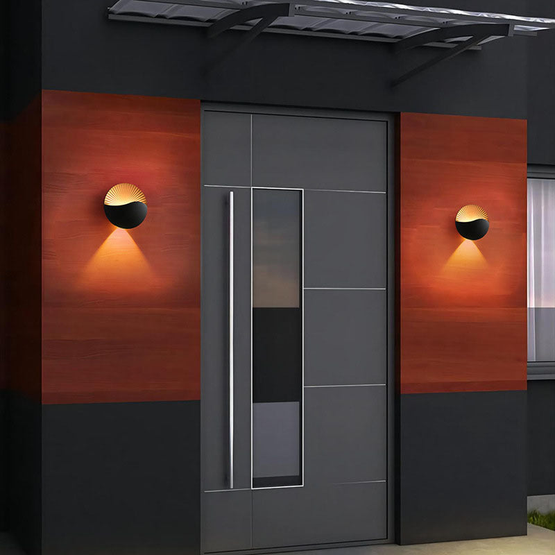 Lumaedge Minimalist LED Outdoor Wall Lights - Weather Resistant Garden Lighting-2