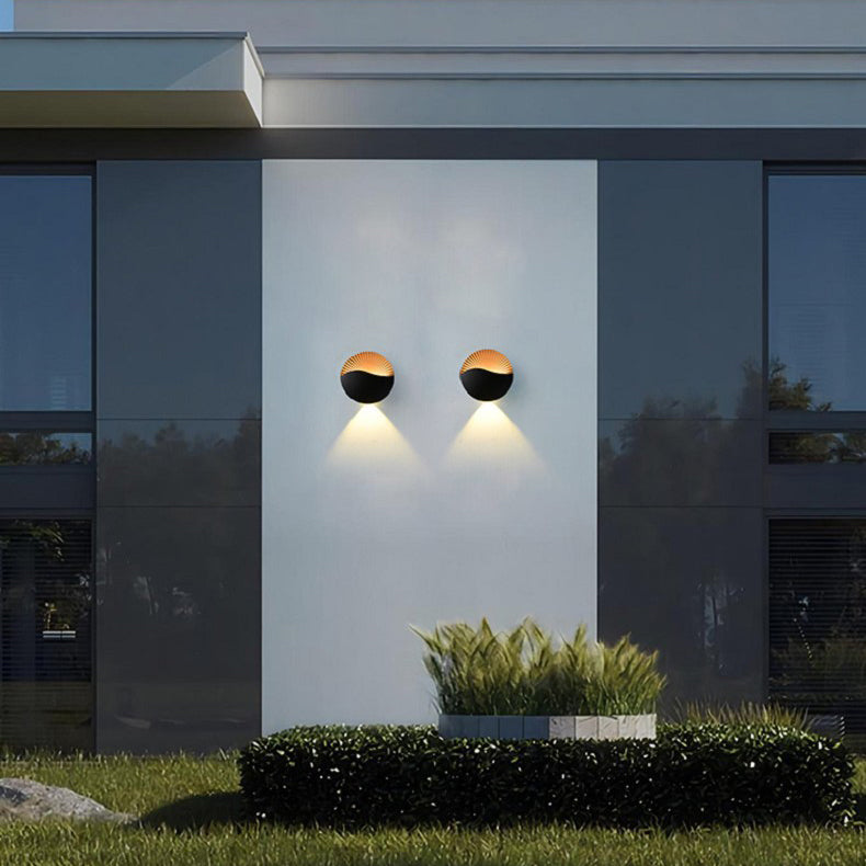 Lumaedge Minimalist LED Outdoor Wall Lights - Weather Resistant Garden Lighting-3