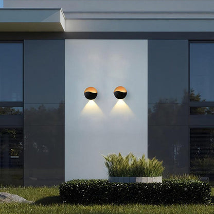 Lumaedge Minimalist LED Outdoor Wall Lights - Weather Resistant Garden Lighting-3