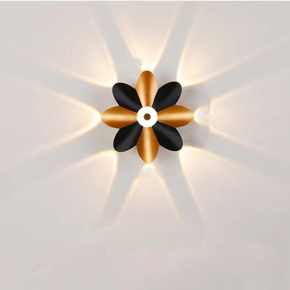 Variant image for Floraglow Waterproof LED Outdoor Wall Lamp - Stylish Flower Design for Garden Lighting-7