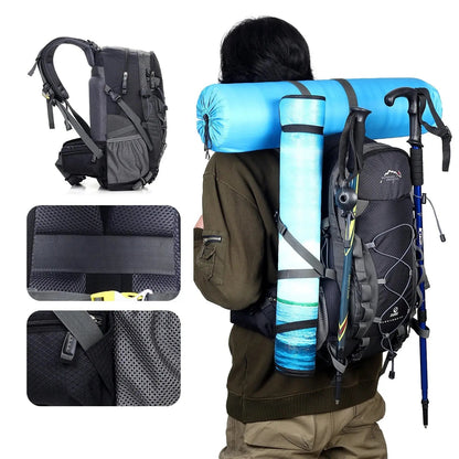 TerraTrek Pack - Lightweight and Waterproof Hiking Backpack for Ultimate Comfort