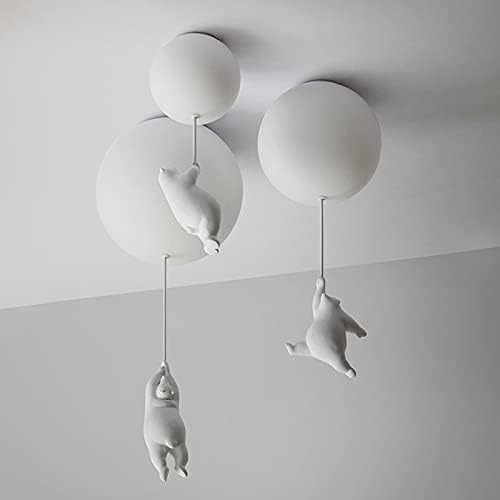 BalloonBear | Whimsical Playful LED Ceiling Light Fixture for Kids' Rooms 7
