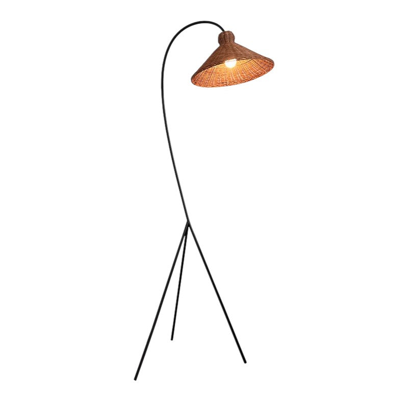 Bamboo Shade Floor Lamp 4