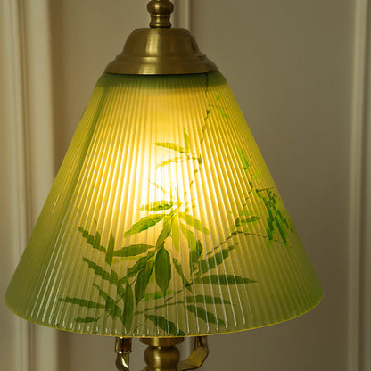GlassBamboo - Luksus Bordlampe