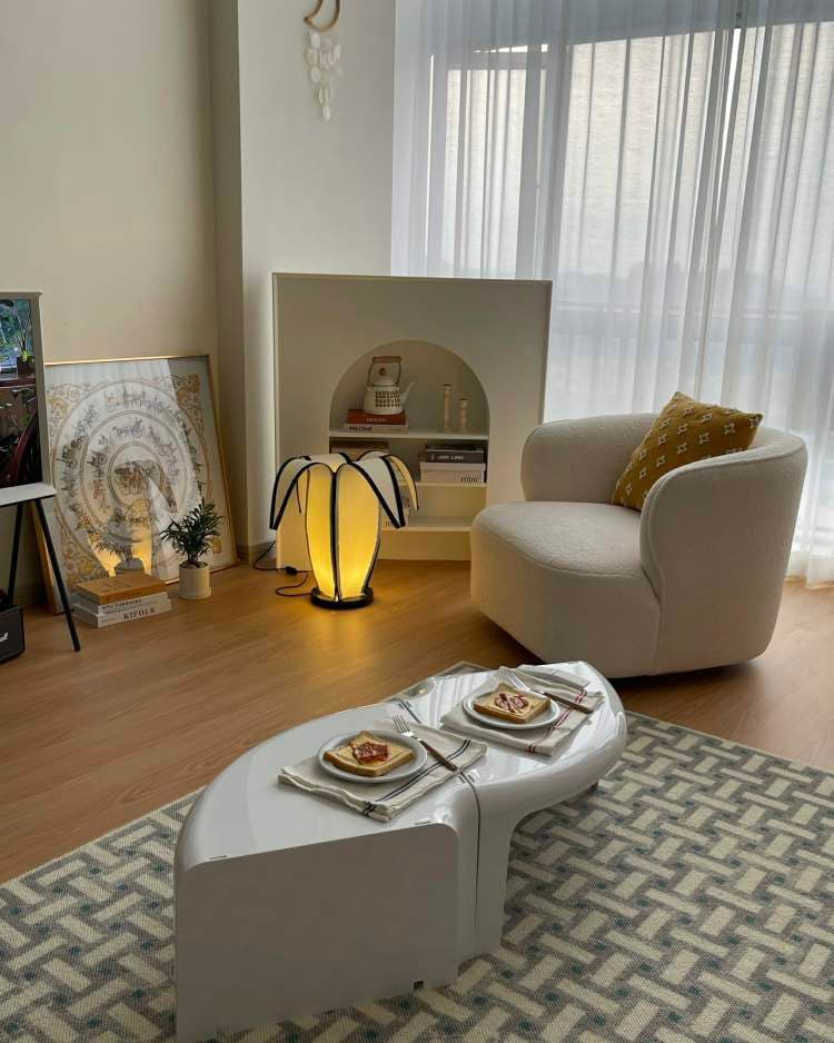 GlowBanana - Lampada da Tavolo con Forma di Banana Gioiosa e Luce Morbida