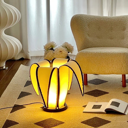 GlowBanana - Lampada da Tavolo con Forma di Banana Gioiosa e Luce Morbida