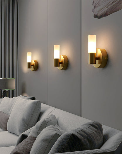 CylindraGlow – Chic Cylindrical Wall Lamp for Timeless Ambience