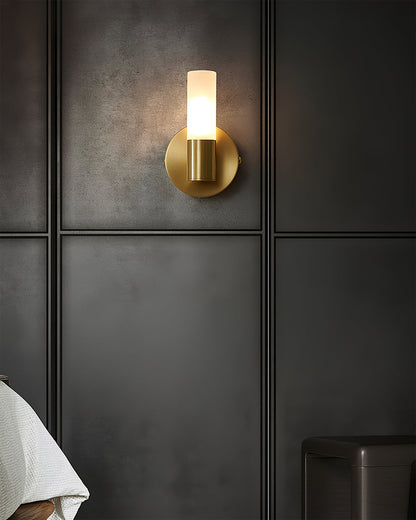 CylindraGlow – Chic Cylindrical Wall Lamp for Timeless Ambience