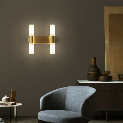 CylindraGlow – Chic Cylindrical Wall Lamp for Timeless Ambience