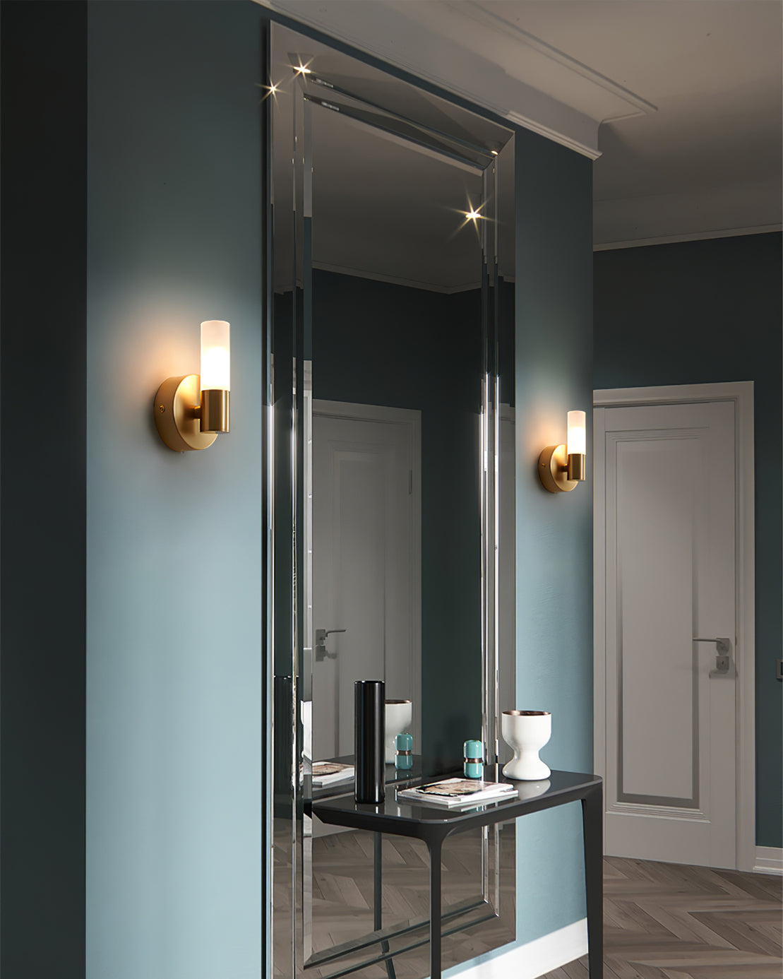 CylindraGlow – Chic Cylindrical Wall Lamp for Timeless Ambience