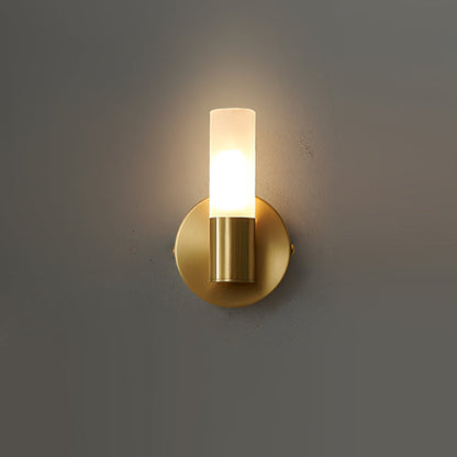 CylindraGlow – Chic Cylindrical Wall Lamp for Timeless Ambience