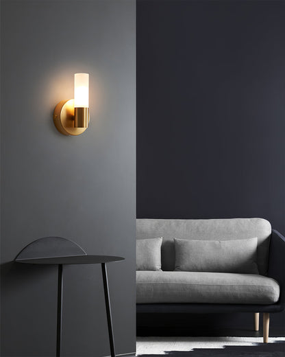 CylindraGlow – Chic Cylindrical Wall Lamp for Timeless Ambience