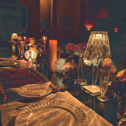 SparkleBeam - Moderne LED-lampe med et strejf af glamour