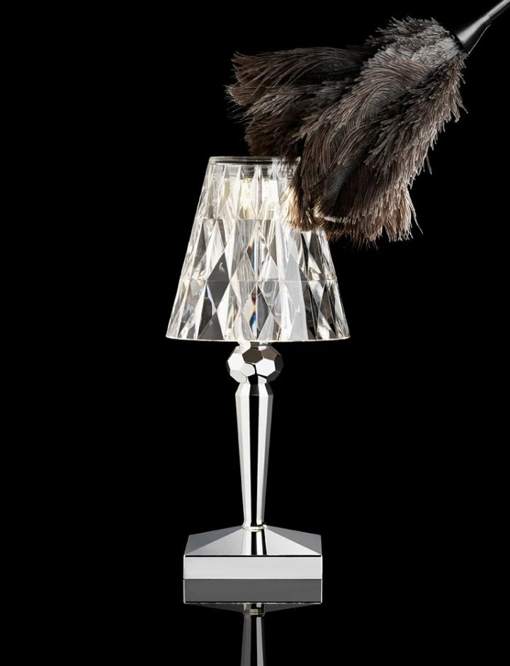 SparkleBeam - Moderne LED-lampe med et strejf af glamour