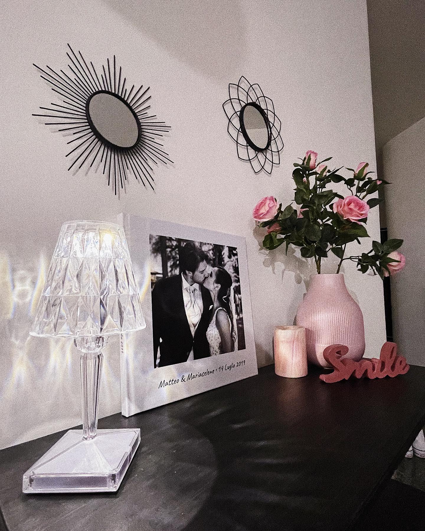 SparkleBeam - Moderne LED-lampe med et strejf af glamour