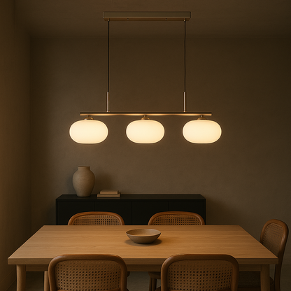 Bauhaus 3-head pendant lamp 5