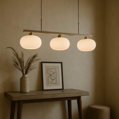 Bauhaus 3-head pendant lamp 8