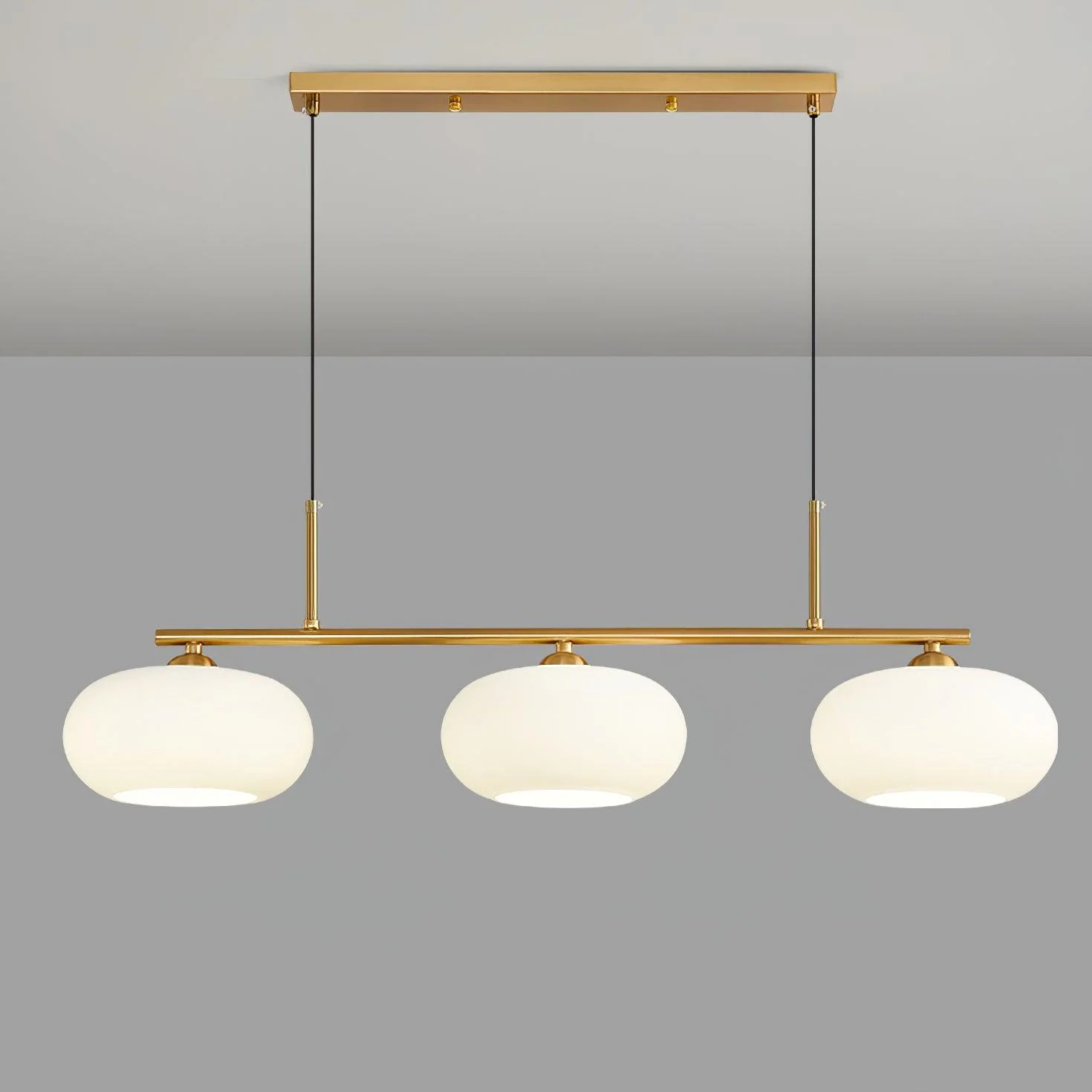 Bauhaus 3-head pendant lamp 9